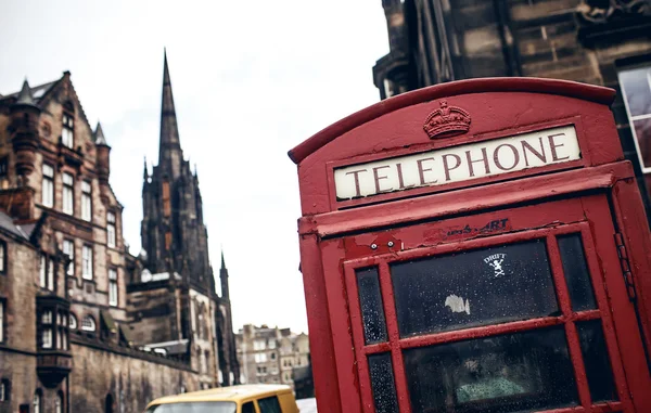 Utsikt över staden Edinburgh — Stockfoto