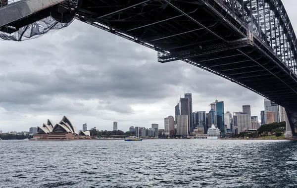 Weergave van sydney haven, Australië — Stockfoto