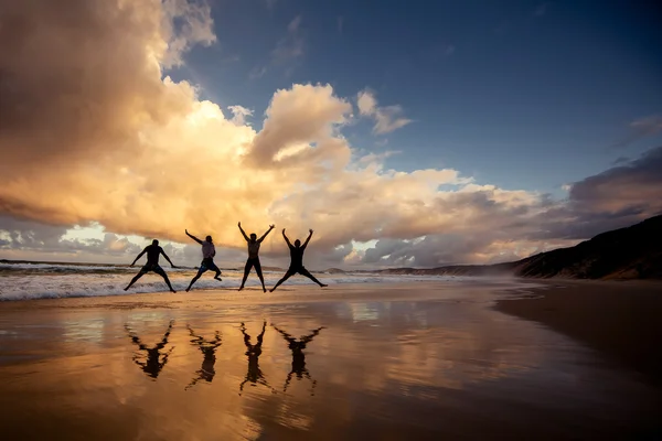 Regenbogenstrand — Stockfoto