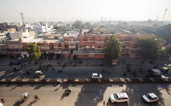 Uitzicht op de stad van Jaipur — Stockfoto