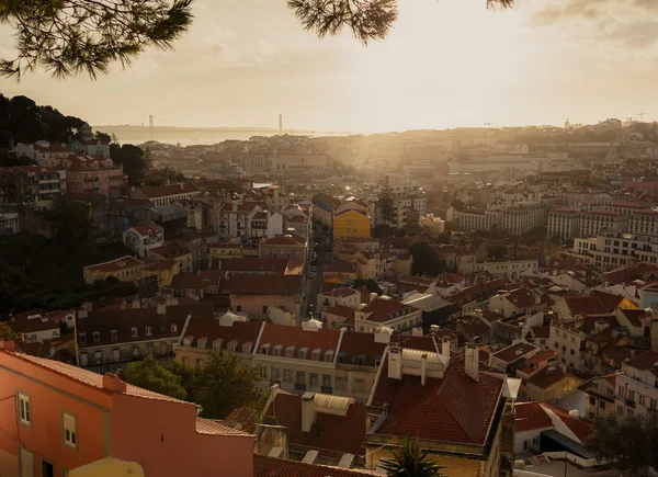 Hermosa ciudad de Lissabon — Foto de Stock