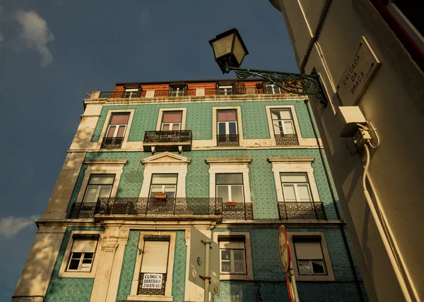 老 Lissabon 房子 — 图库照片
