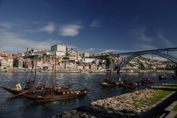 Porto e Rio Douro — Fotografia de Stock