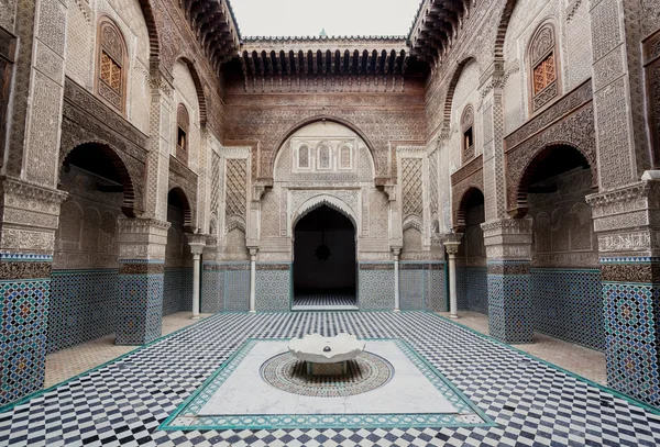 Al Attarine Madrasa, Marrocos — Fotografia de Stock