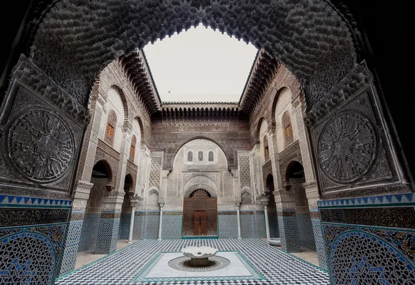 Al Attarine Madrasa, Marrocos — Fotografia de Stock