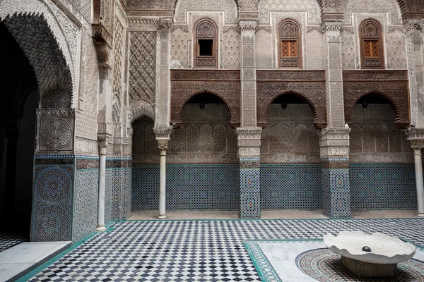 Al Attarine Madrasa, Marrocos — Fotografia de Stock