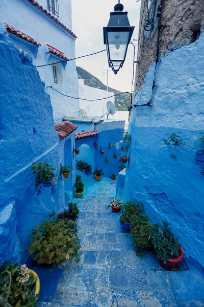 Szefszawan - Blue village w Maroko — Zdjęcie stockowe