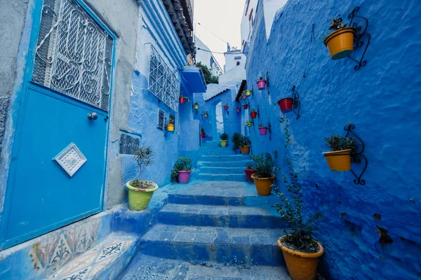 シャウエン - モロッコの青い村 — ストック写真