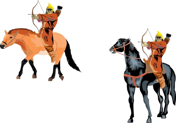 Yay ile Hun Atlısı.