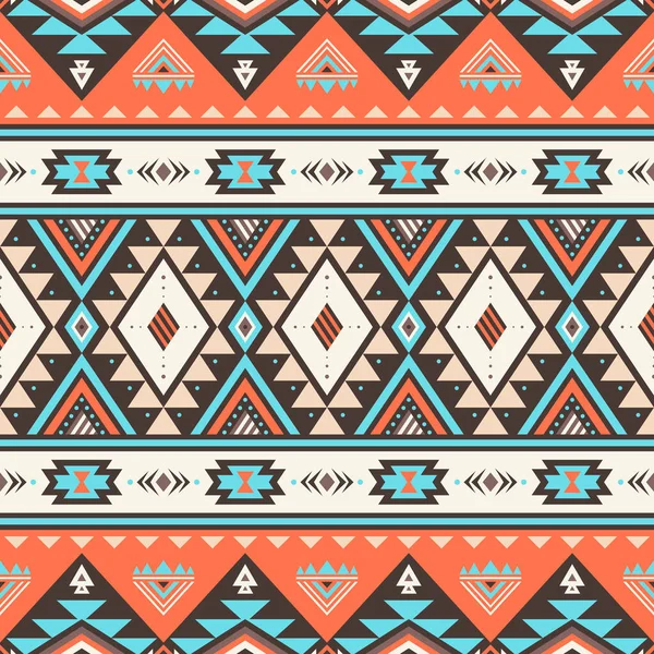 Tribal Gestreept Naadloos Patroon Azteekse Geometrische Vectorachtergrond Kan Worden Gebruikt — Stockvector