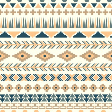 Aztek seamless modeli.