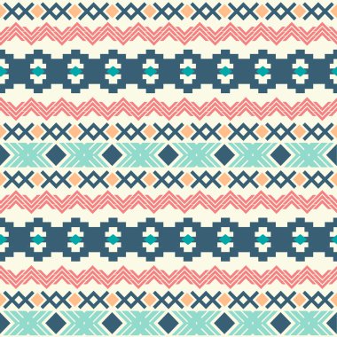 Aztek seamless modeli.