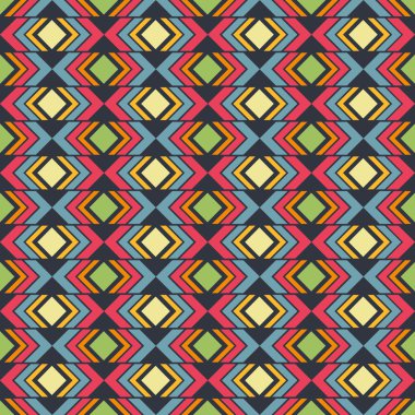 Aztek seamless modeli.