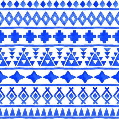 Aztek seamless modeli.