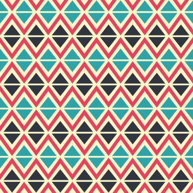 Dikişsiz chevron desen. 