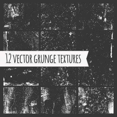 dizi farklı grunge textures.