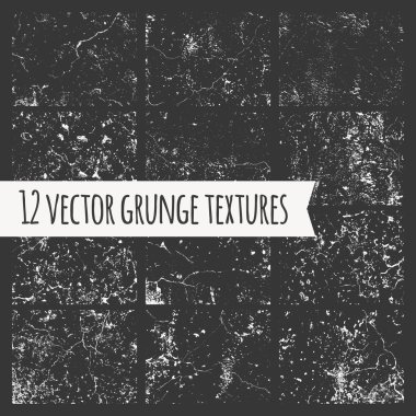 dizi farklı grunge textures.