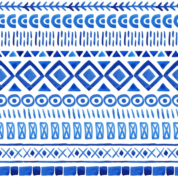 Seamless aztec pattern. — Stock Vector