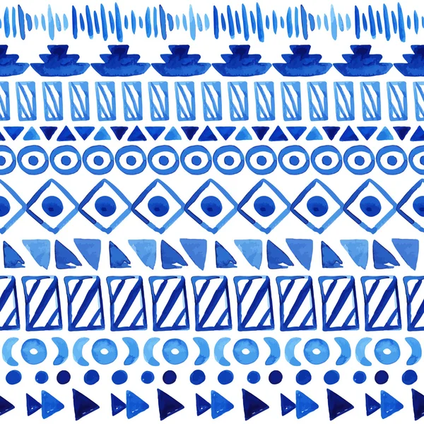 Seamless aztec pattern. — Stock Vector