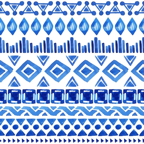 Seamless aztec pattern. — Stock Vector