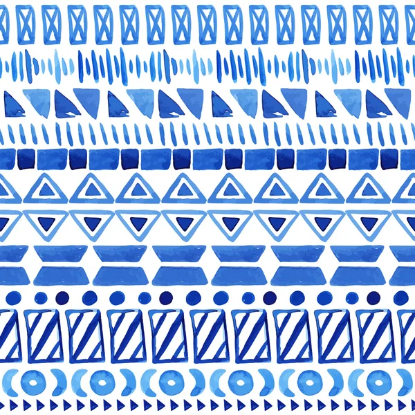 Seamless aztec pattern. — Stock Vector