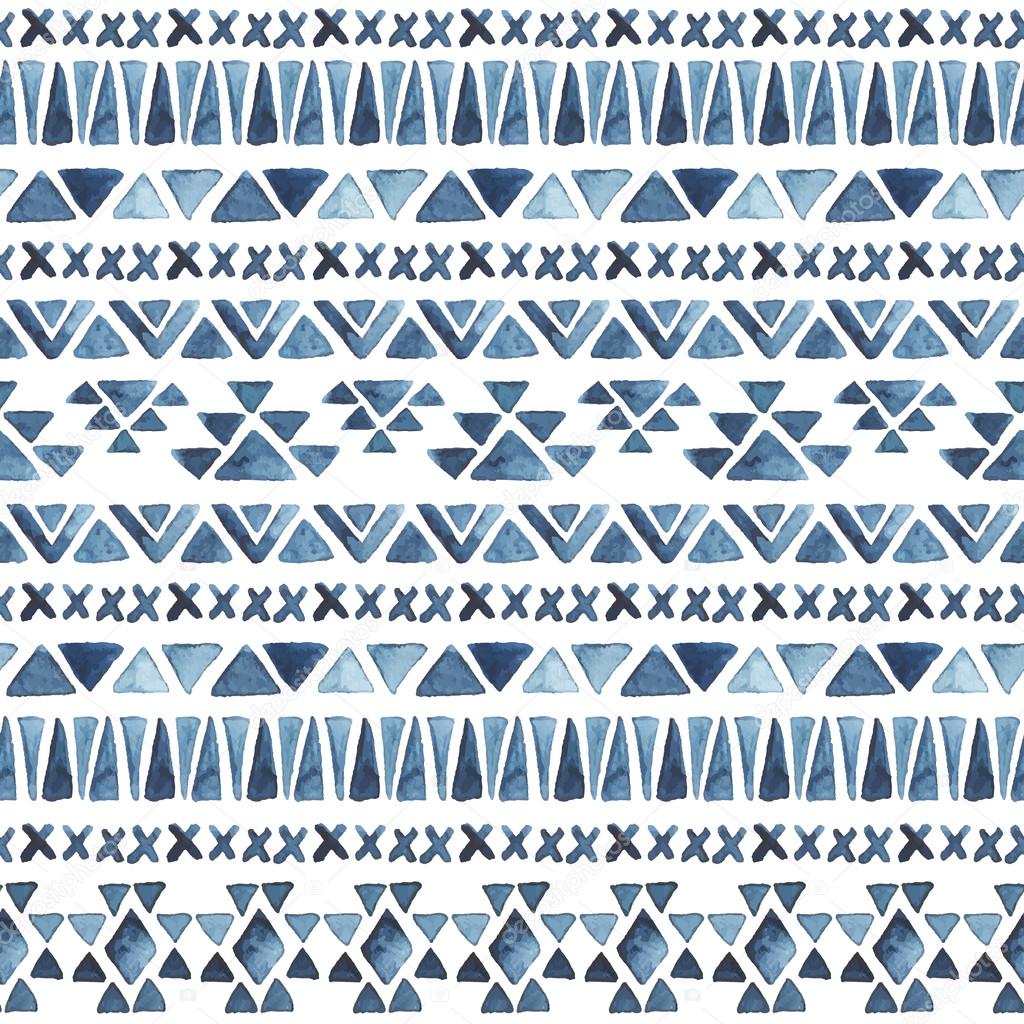 Seamless aztec pattern. Stock Illustration by ©Viktory_S #55278399