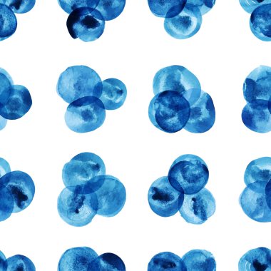 Noktalı suluboya desen.