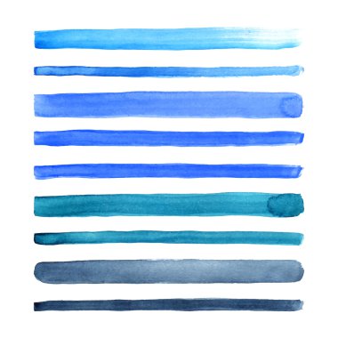 Suluboya Çizgileri.