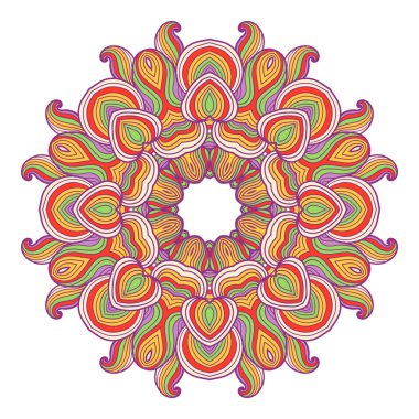 Elle çizilmiş süs arka plan.