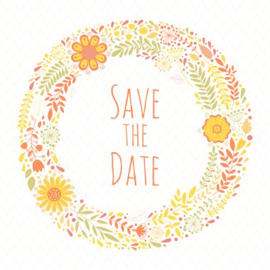 Düğün floral arka plan.