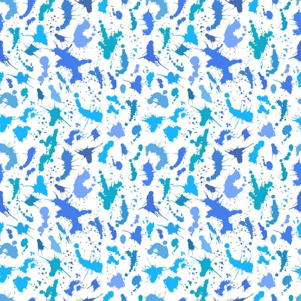 Seamless pattern with ink splashes. — Stock Photo, Image