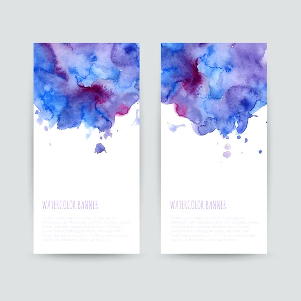 Ensemble de deux brochures . — Image vectorielle