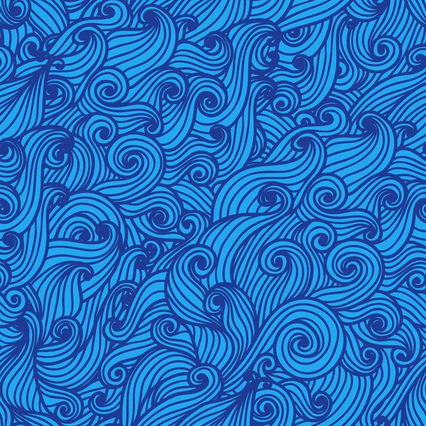 Hand drawn wavy background.