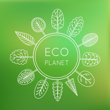 Ekoloji kavramı, eco planet.