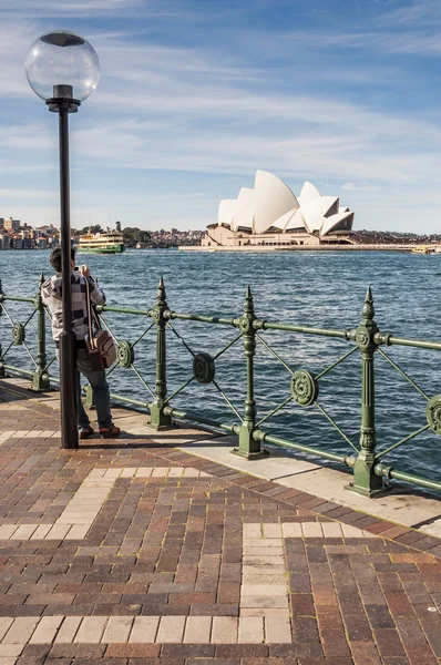 La icónica Ópera de Sydney — Foto de Stock