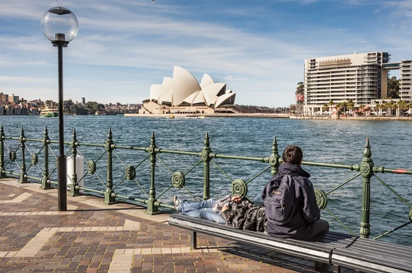 A Ópera Icônica de Sydney — Fotografia de Stock