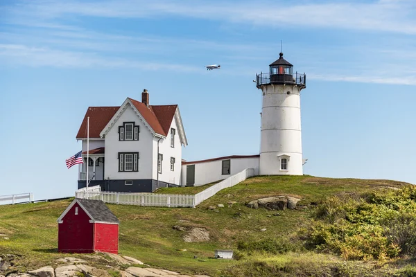 Cape neddick maják — Stock fotografie