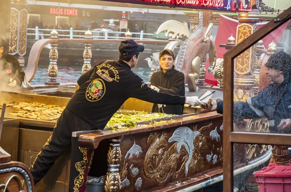 Mercato del pesce di Istanbul — Foto Stock