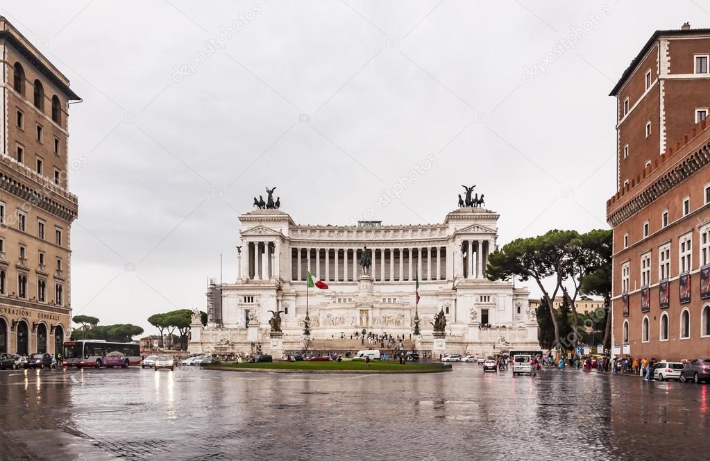 piazza Venezia in Rome