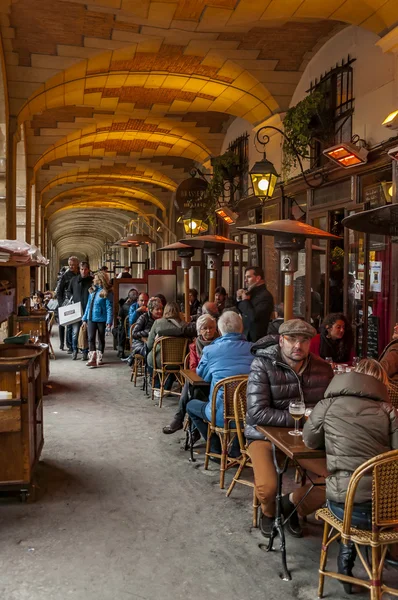Café típico de Paris — Fotografia de Stock