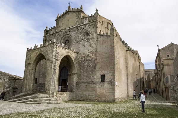 Het dorpje Erice — Stockfoto