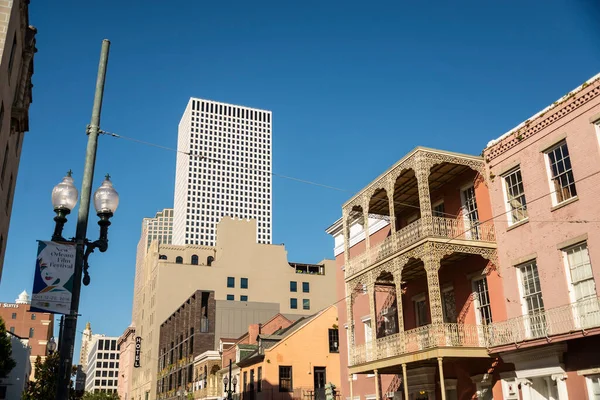 New Orleans Usa October New Orleans Residential District Downtown Background — Stock Photo, Image
