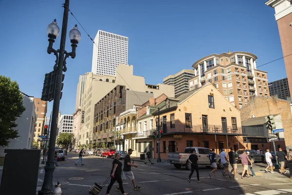 New Orleans Usa October New Orleans Residential District Downtown Background — Stock Photo, Image