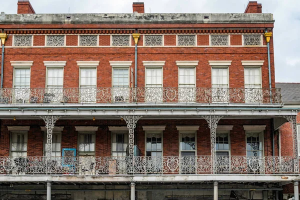 New Orleans Ottobre 2016 Architettura Del Quartiere Francese New Orleans — Foto Stock