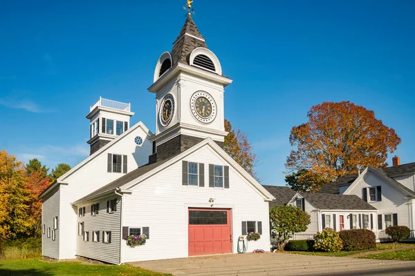 New England Clock House Kennebunk Maine Estados Unidos — Fotografia de Stock