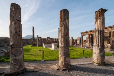 İtalya, Napoli yakınlarındaki Pompei arkeolojik alanı
