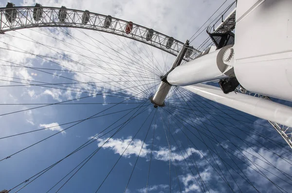 Wheel London Eye Touristic Attraction London — Stock Photo, Image