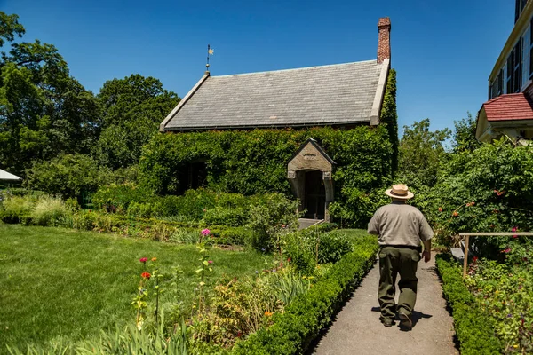 Dům Johna Adamse Během Jeho Prezidentského Mandátu Adams National Historical — Stock fotografie