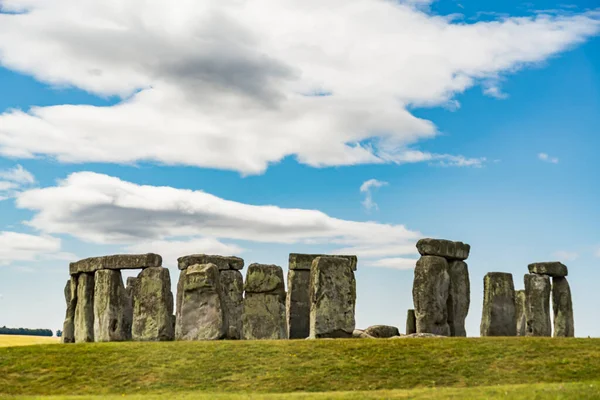 O antigo sítio pré-histórico de Stonehenge, Inglaterra Reino Unido — Fotografia de Stock