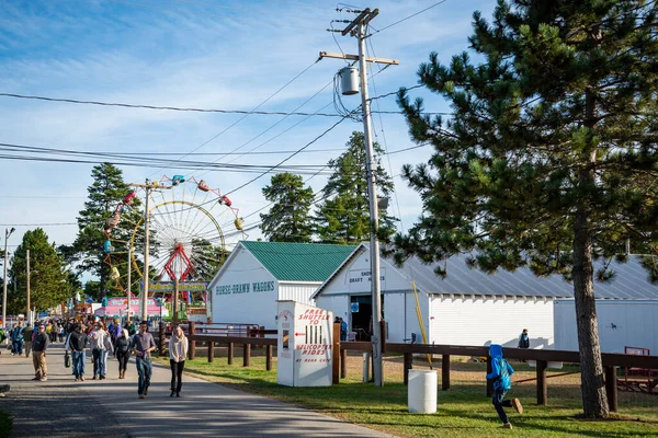 Cumberland October 2015 Visitors People Cumberland Fair Cumberland Maine — Stock Photo, Image